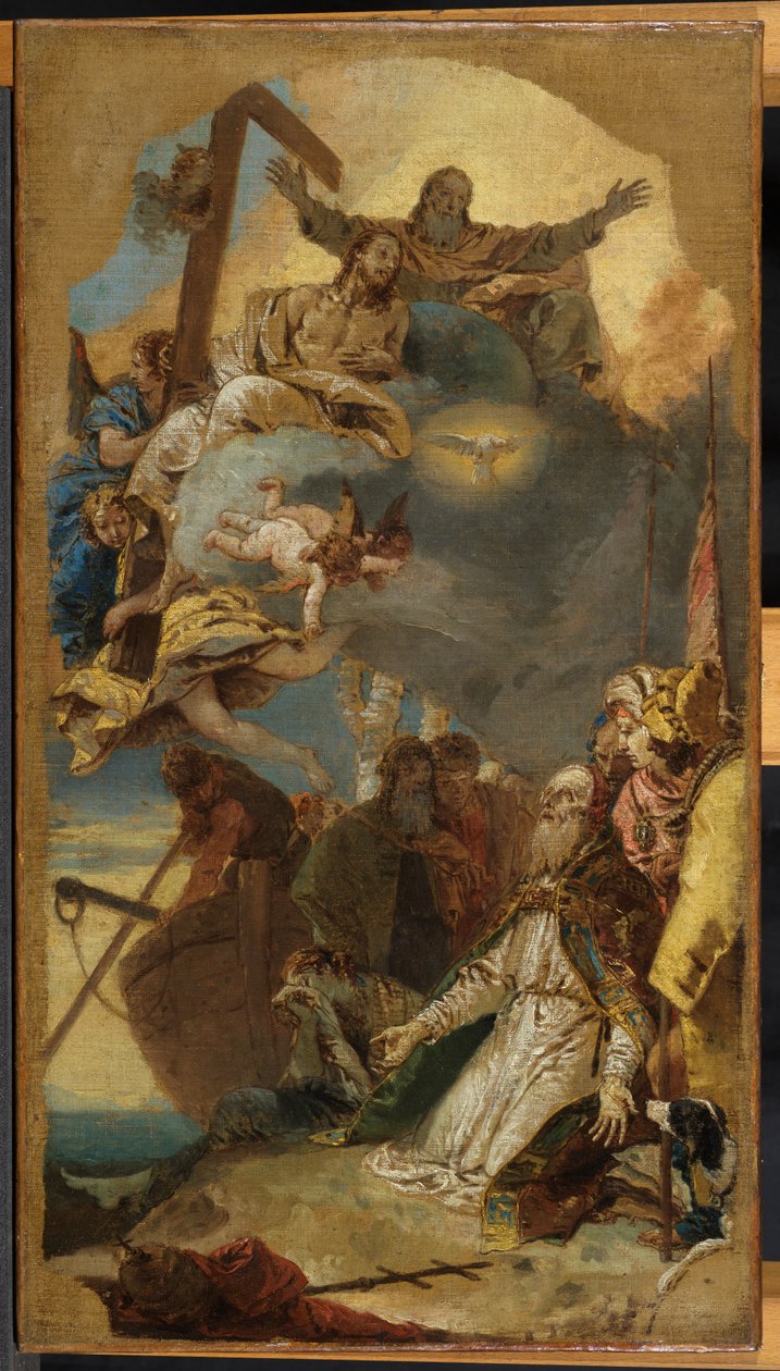 Szent Kelemen mártíromsága, 1734-39 körül (olaj, vászon) alkotó: Giovanni Battista Tiepolo
