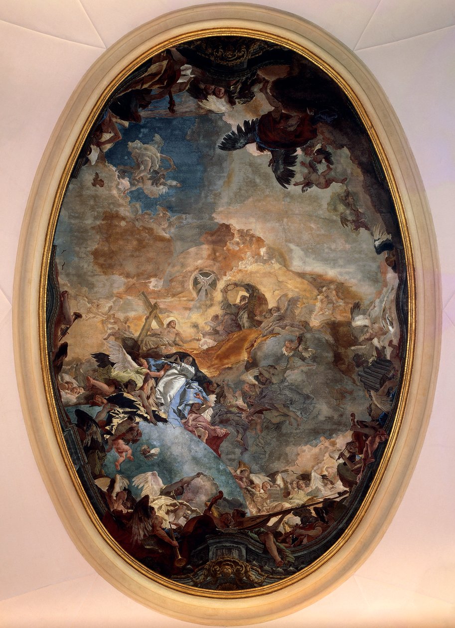 A hit diadala (freskó) alkotó: Giovanni Battista Tiepolo