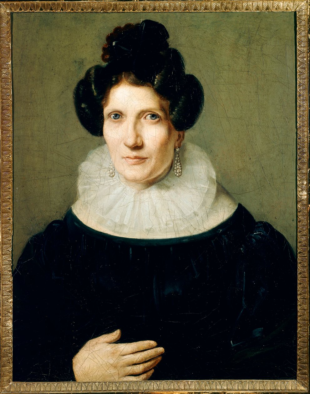 Habsbourg Lorraine Marie Louise portréja, a franciák imperátora (1791-1847) 50 évesen (1791-1847) alkotó: Giovanni Battista Borghesi