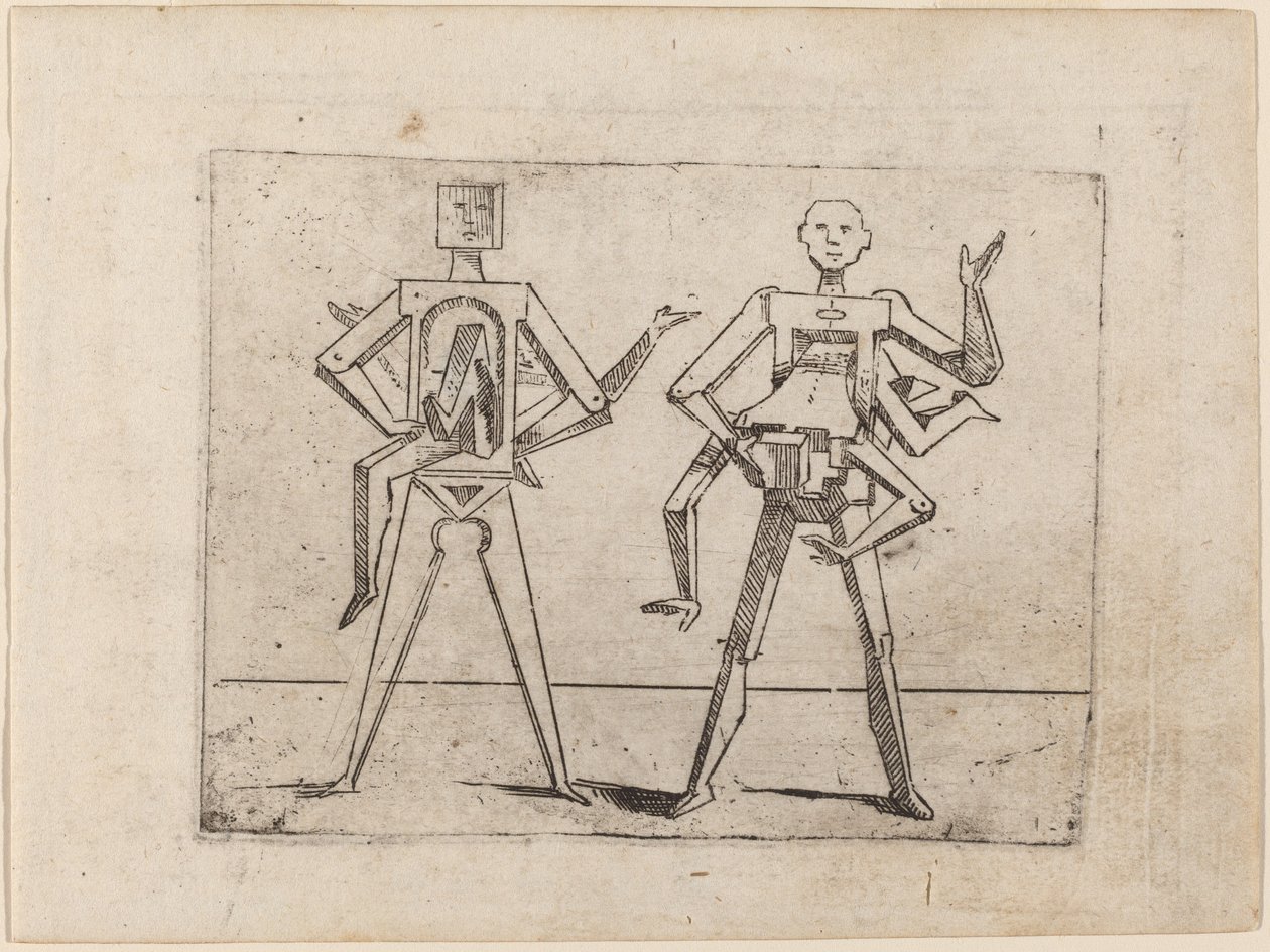 A Különféle figurák bizarrából alkotó: Giovanni Battista Bracelli