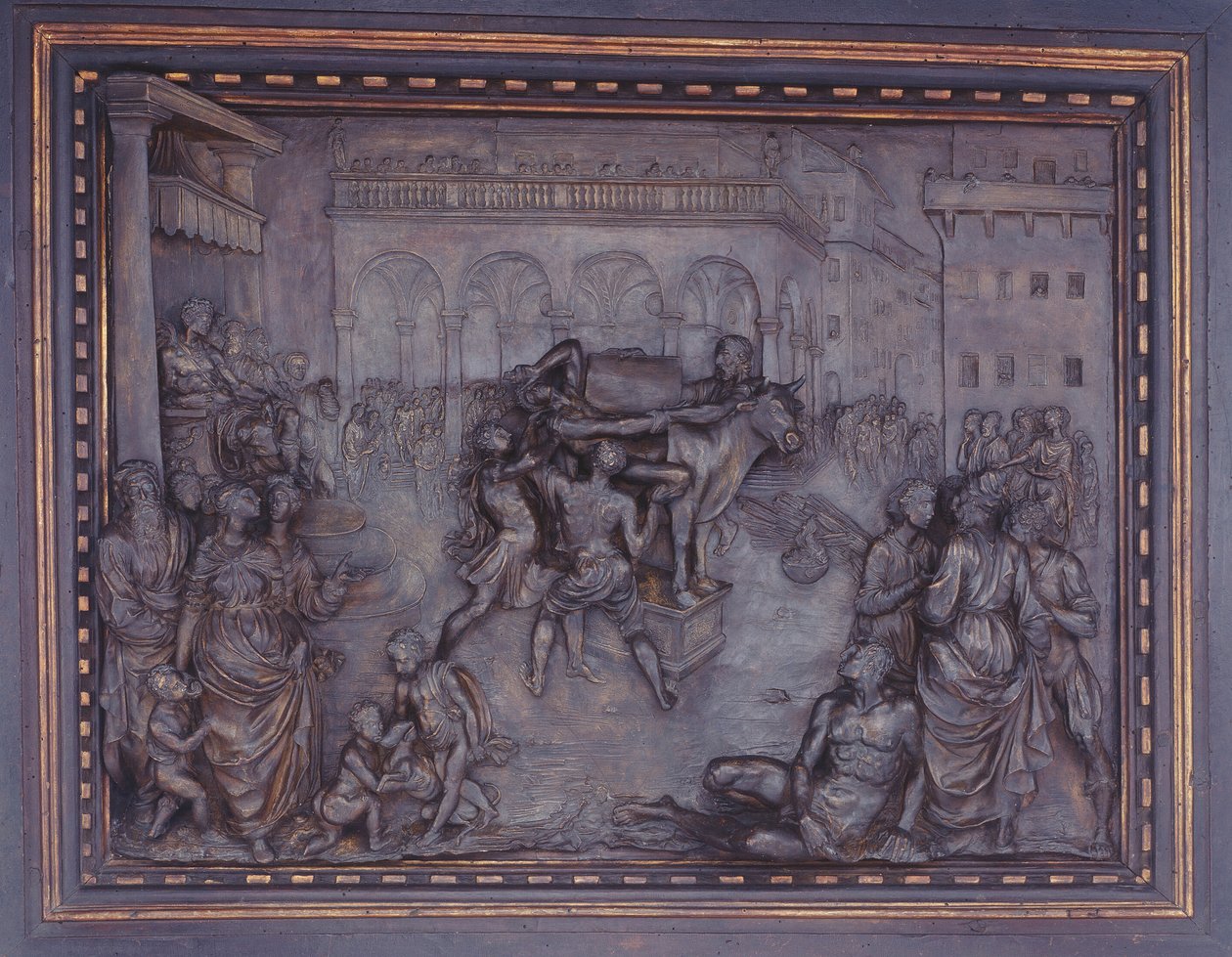 Phalaris és a Perillus bika, 15901600. alkotó: Giovanni Battista Caccini