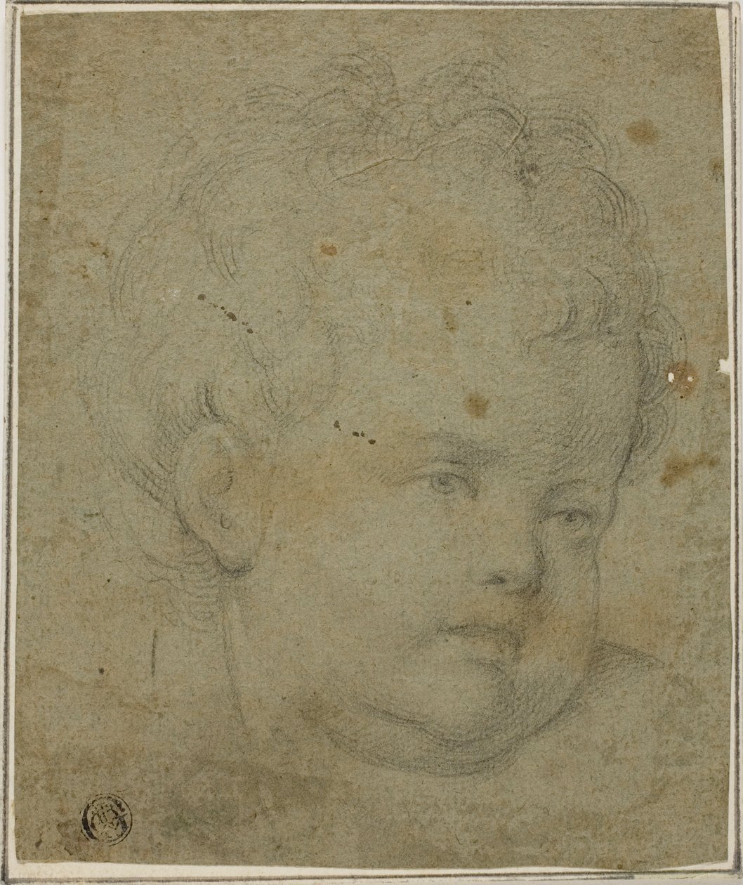 Gyermekfej alkotó: Giovanni Battista Caracciolo