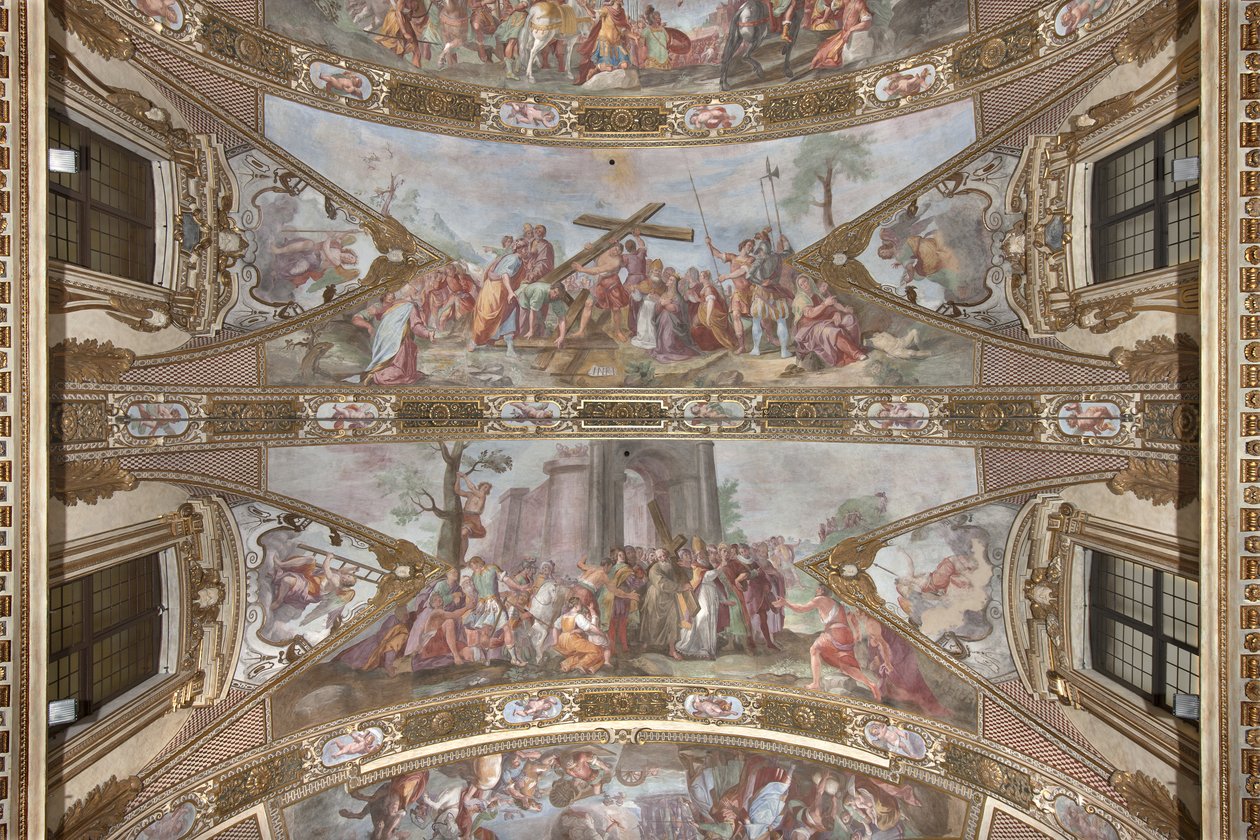 Szent Kereszt történetei, 1631-32 alkotó: Giovanni Battista Carlone