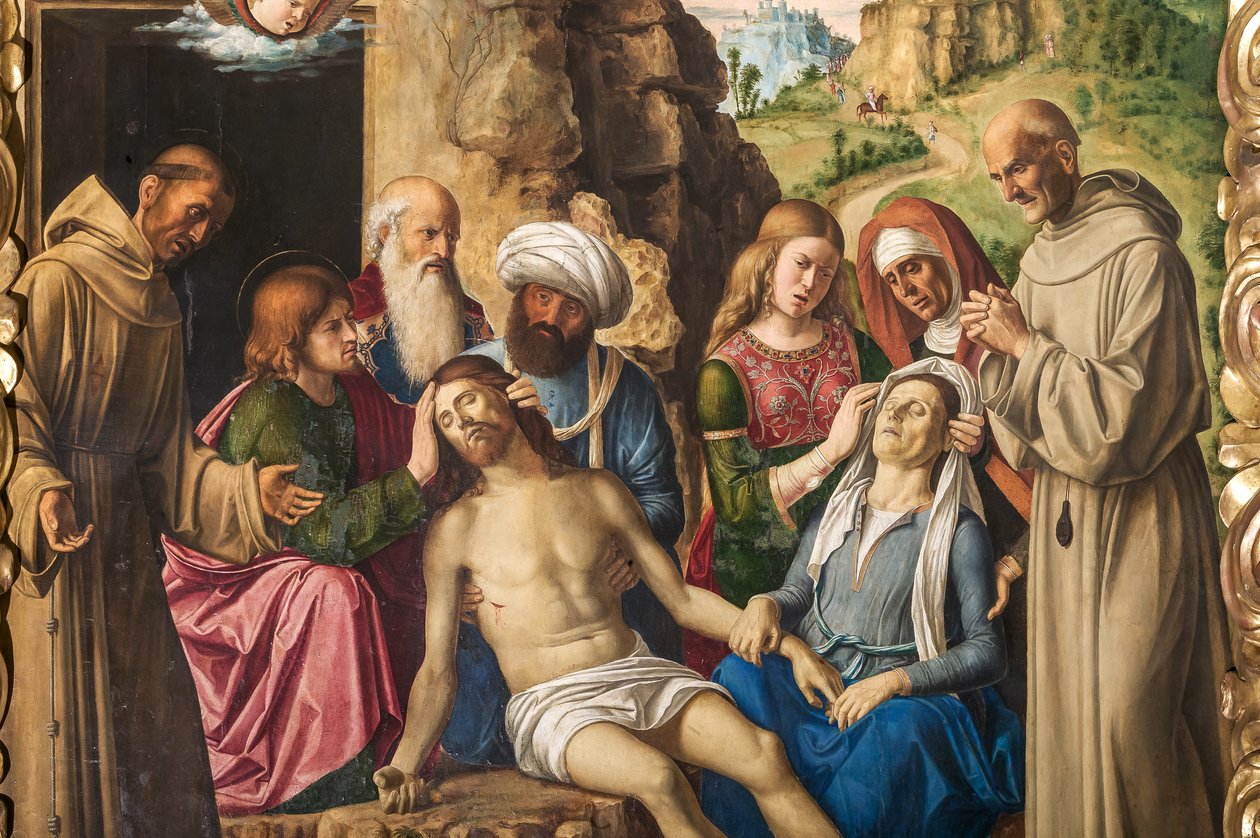 Krisztus siralma, 2384598 részlet alkotó: Giovanni Battista Cima da Conegliano