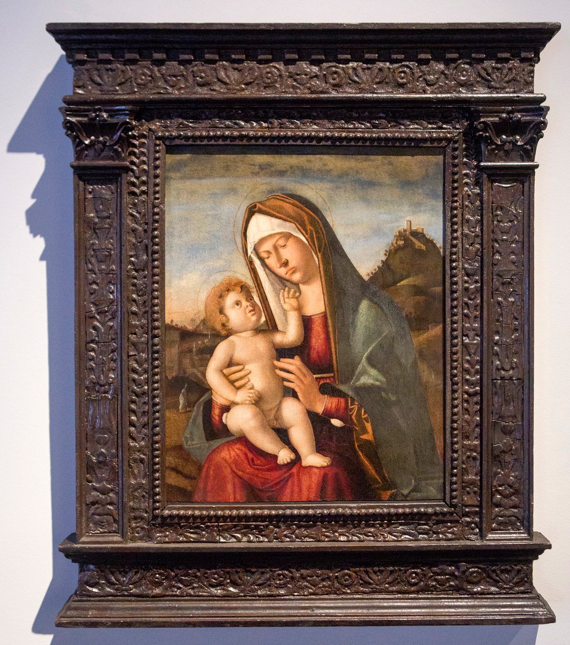 Madonna gyermekkel (olaj, vászon) alkotó: Giovanni Battista Cima da Conegliano