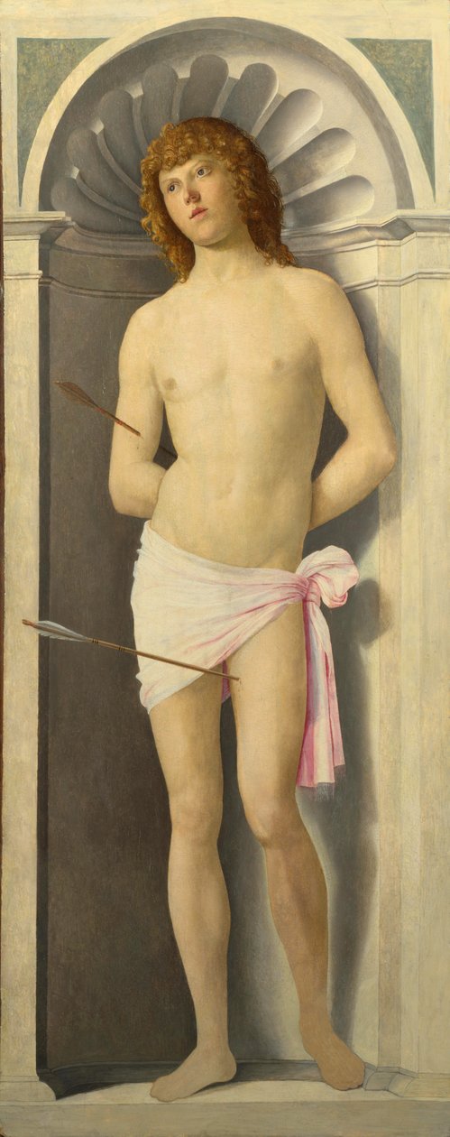 Szent Sebestyén alkotó: Giovanni Battista Cima da Conegliano