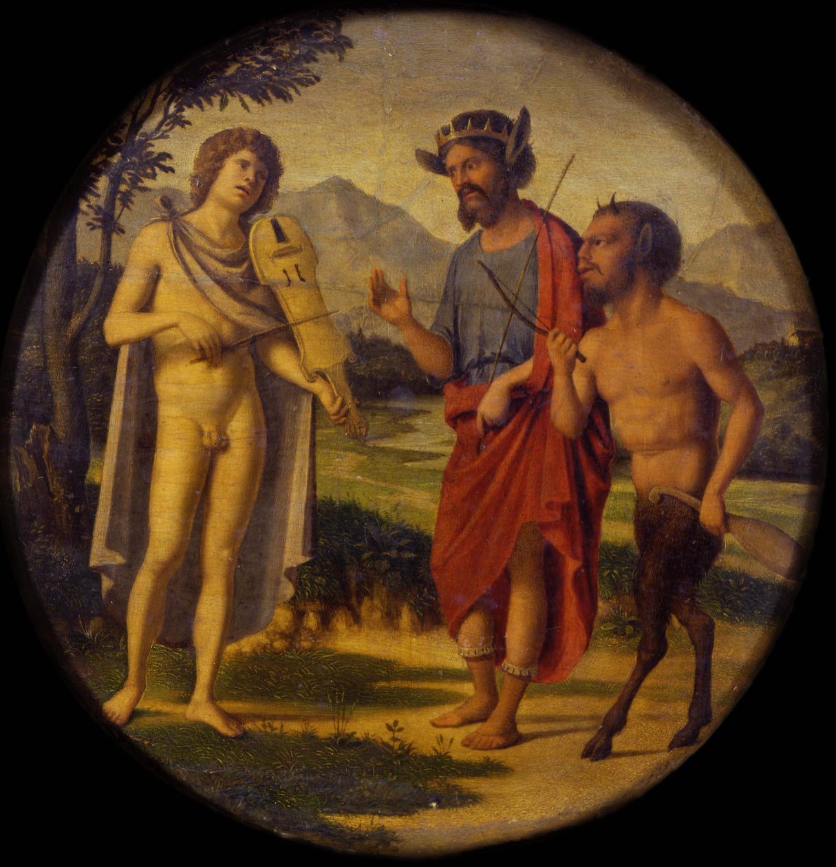 Midas ítélete, 1505-1508 alkotó: Giovanni Battista Cima da Conegliano