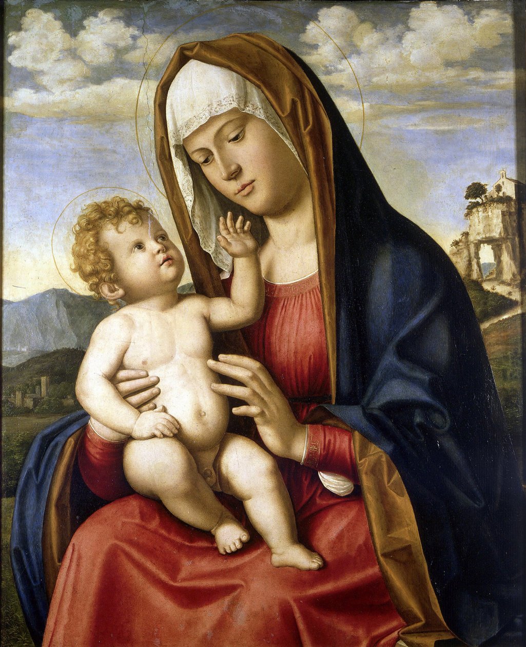Szűz és Gyermek alkotó: Giovanni Battista Cima da Conegliano