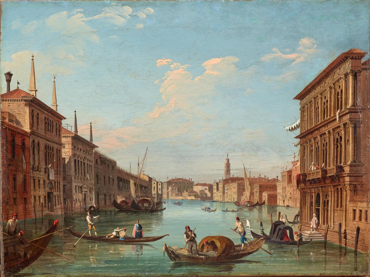 Giovanni Battista Cimaroli Velencei Nagycsatorna alkotó: Giovanni Battista Cimaroli