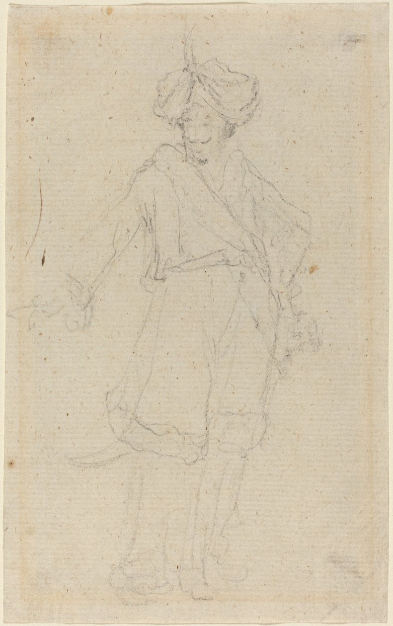 Egy török [recto] alkotó: Giovanni Battista Cipriani