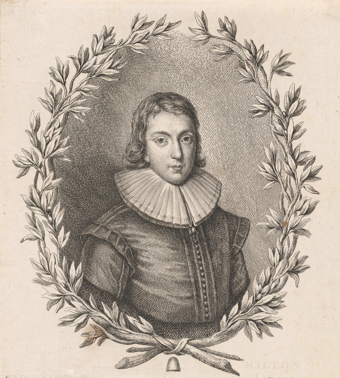 John Milton, 1760. alkotó: Giovanni Battista Cipriani