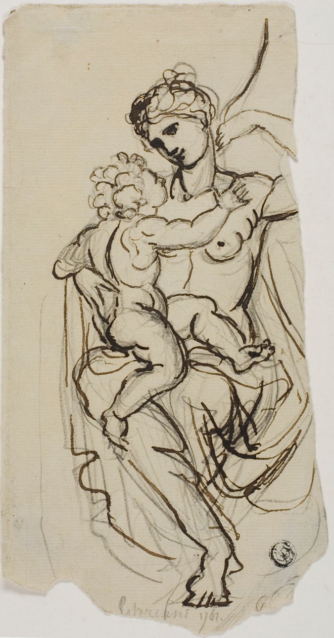 Vénusz és Ámor alkotó: Giovanni Battista Cipriani