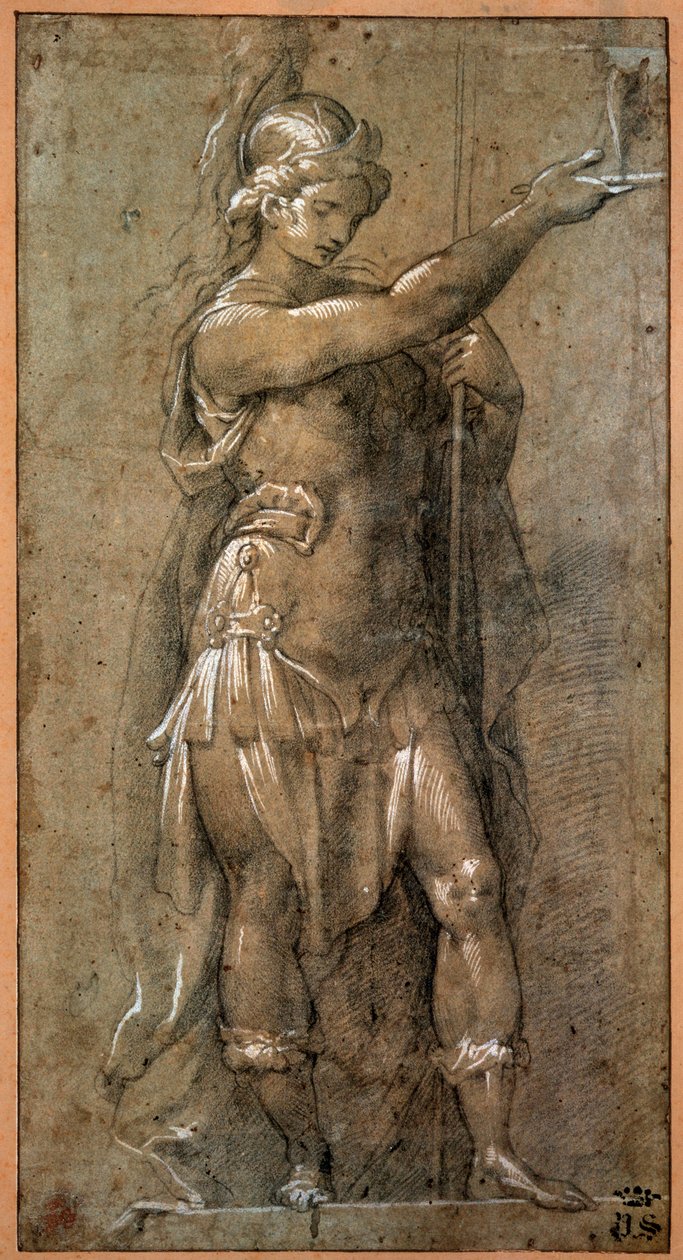 Minerva, 17. század eleje alkotó: Giovanni Battista Crespi