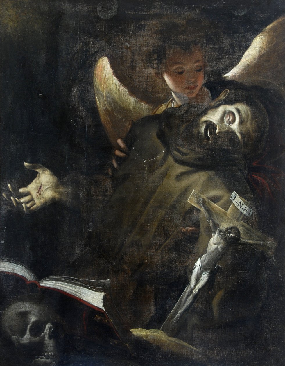 Szent Ferenc extázisban, 1598 körül alkotó: Giovanni Battista Crespi