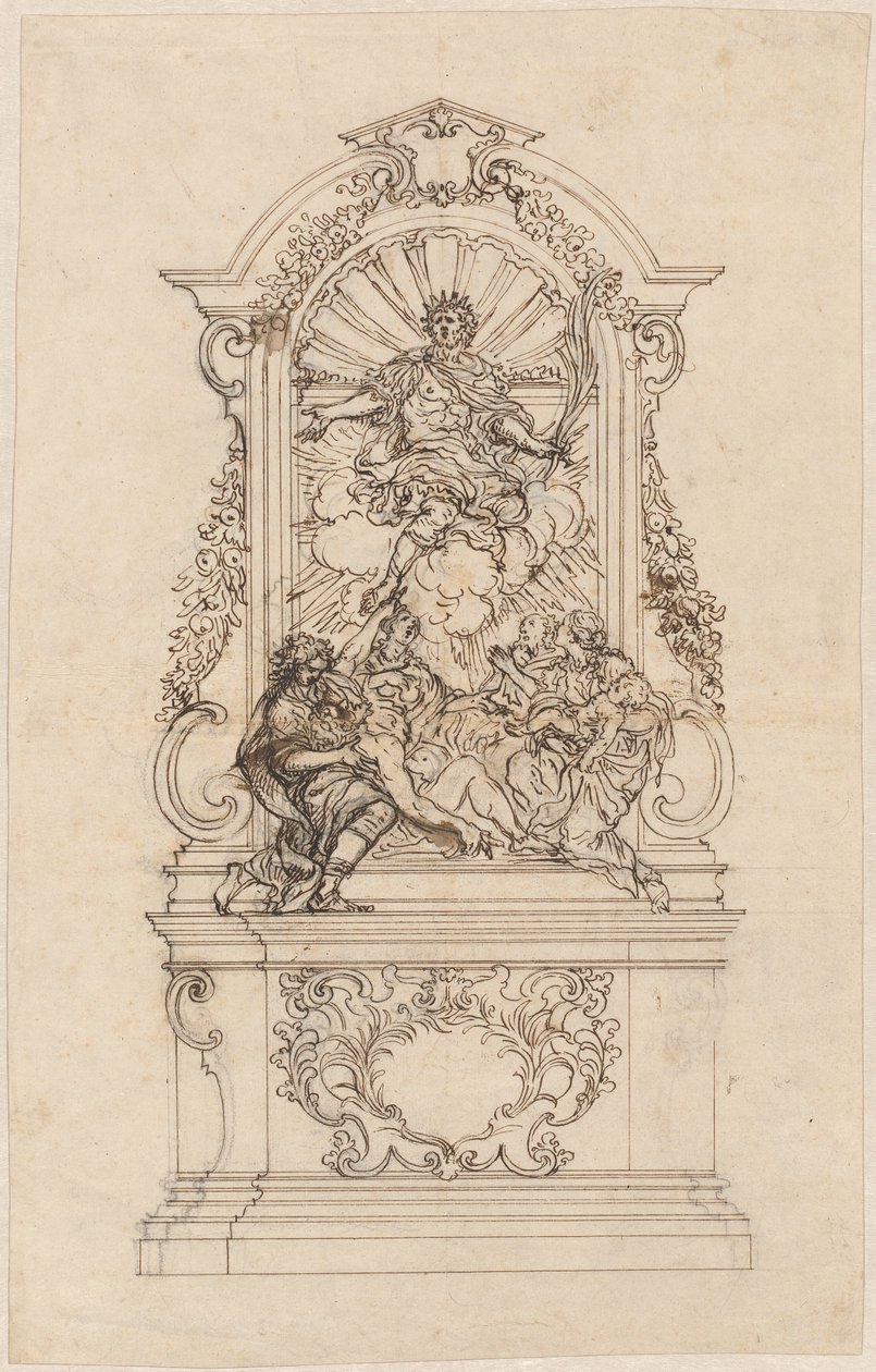Szent Sigismondo ereklyetartója alkotó: Giovanni Battista Foggini