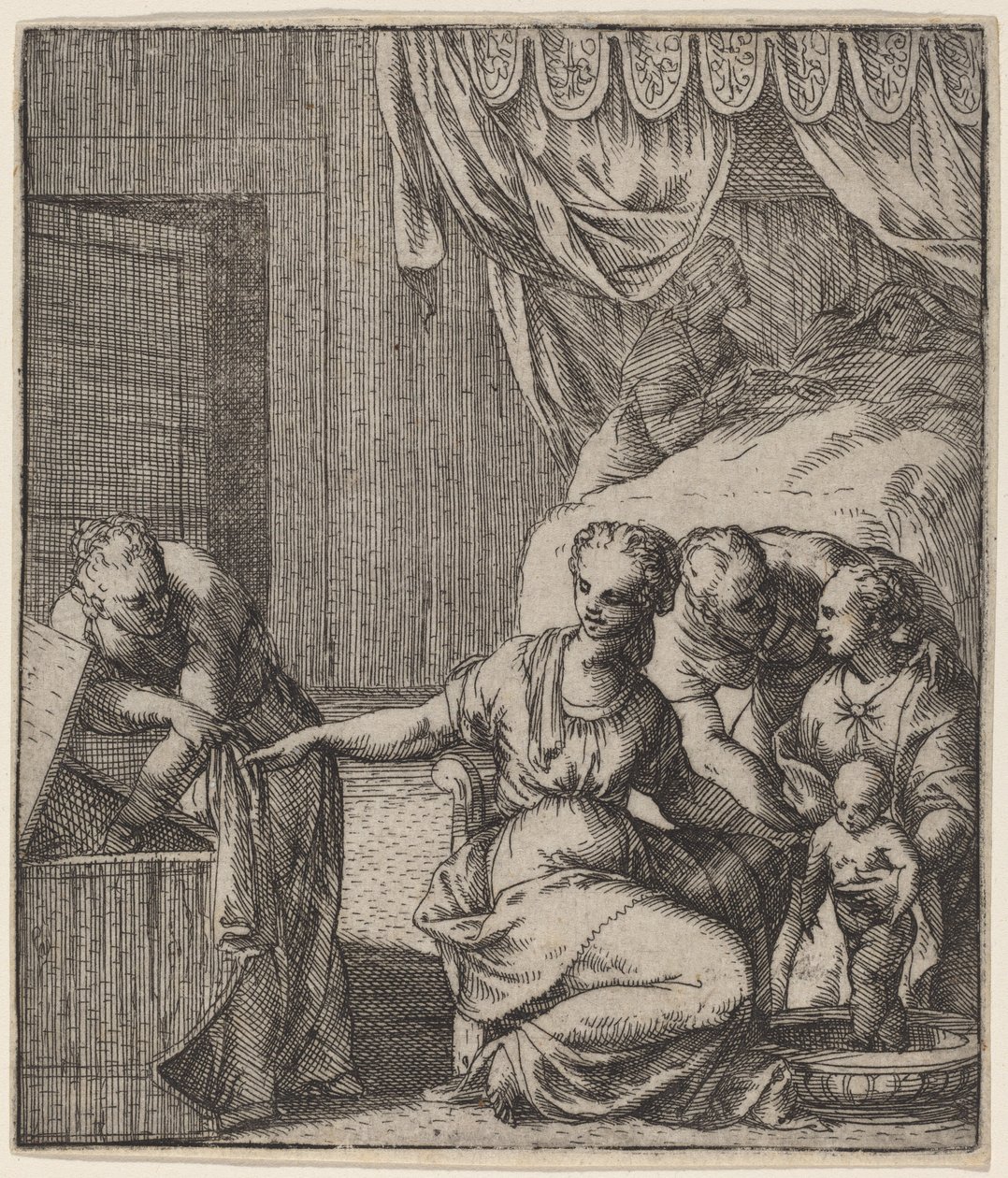 A Szűz születése alkotó: Giovanni Battista Fontana