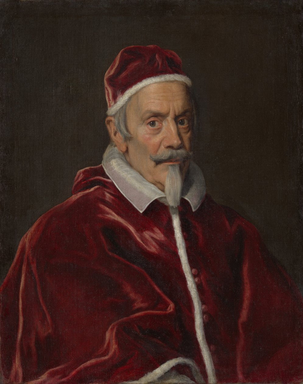 X. Kelemen pápa 1590-1676, kb. 1670-71. alkotó: Giovanni Battista Gaulli Baciccio