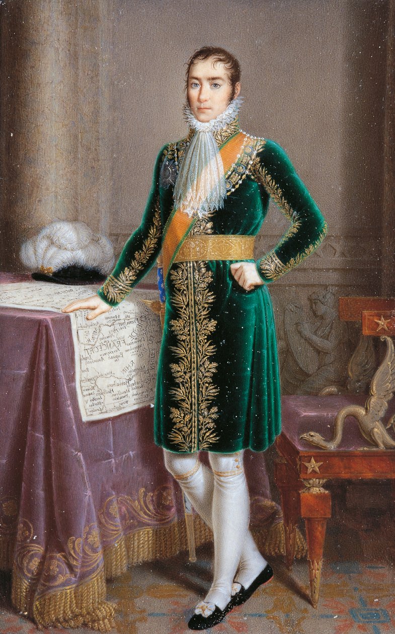 Eugene de Beauharnais portréja (Párizs alkotó: Giovanni Battista Gigola