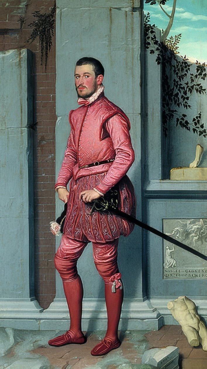Gian Gerolamo Grumelli. 1560 alkotó: Giovanni Battista Moroni
