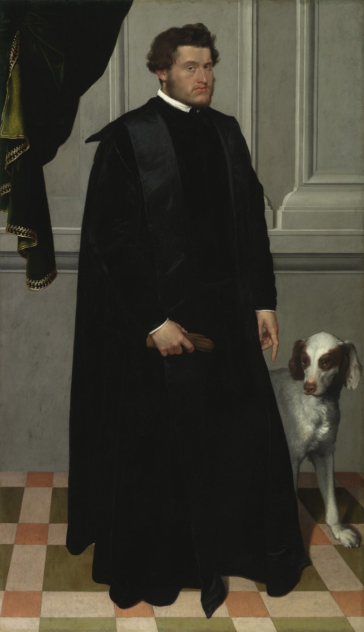 Gian Lodovico Madruzzo, 1551-52 alkotó: Giovanni Battista Moroni