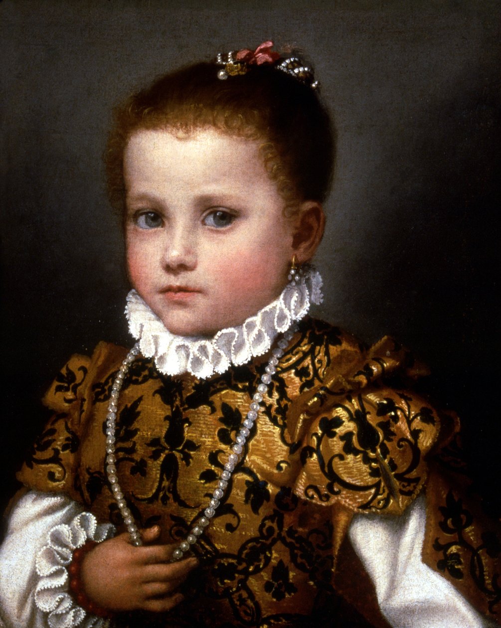 Kislány a Redetti házból alkotó: Giovanni Battista Moroni