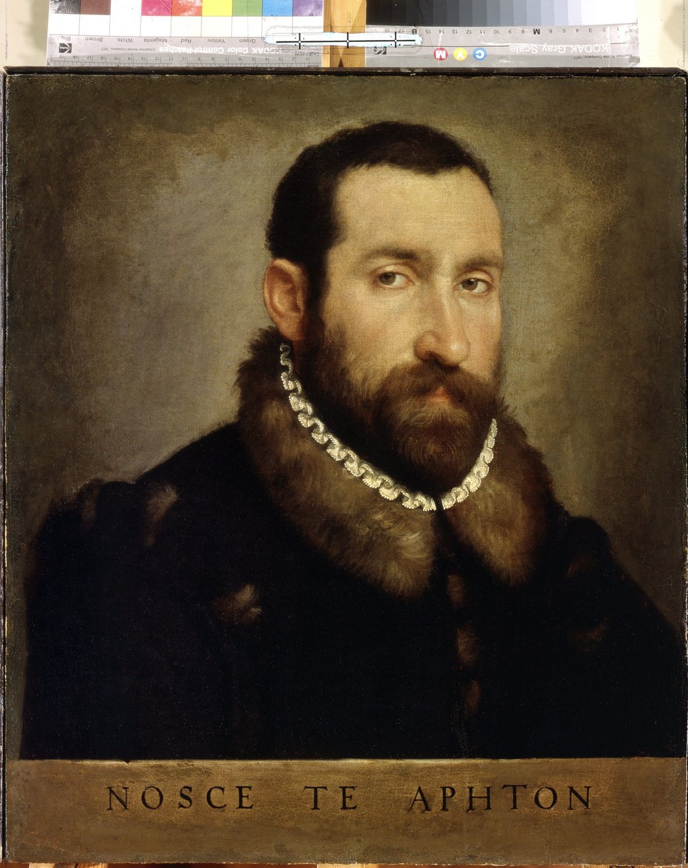 Egy férfi portréja. Egy férfi portréja. Giovan Battista Moroni (1520/25-1578) festménye, 1560 körül. Olasz művészet, reneszánsz. Olajfestmény. Ermitázs Múzeum, Szentpétervár alkotó: Giovanni Battista Moroni