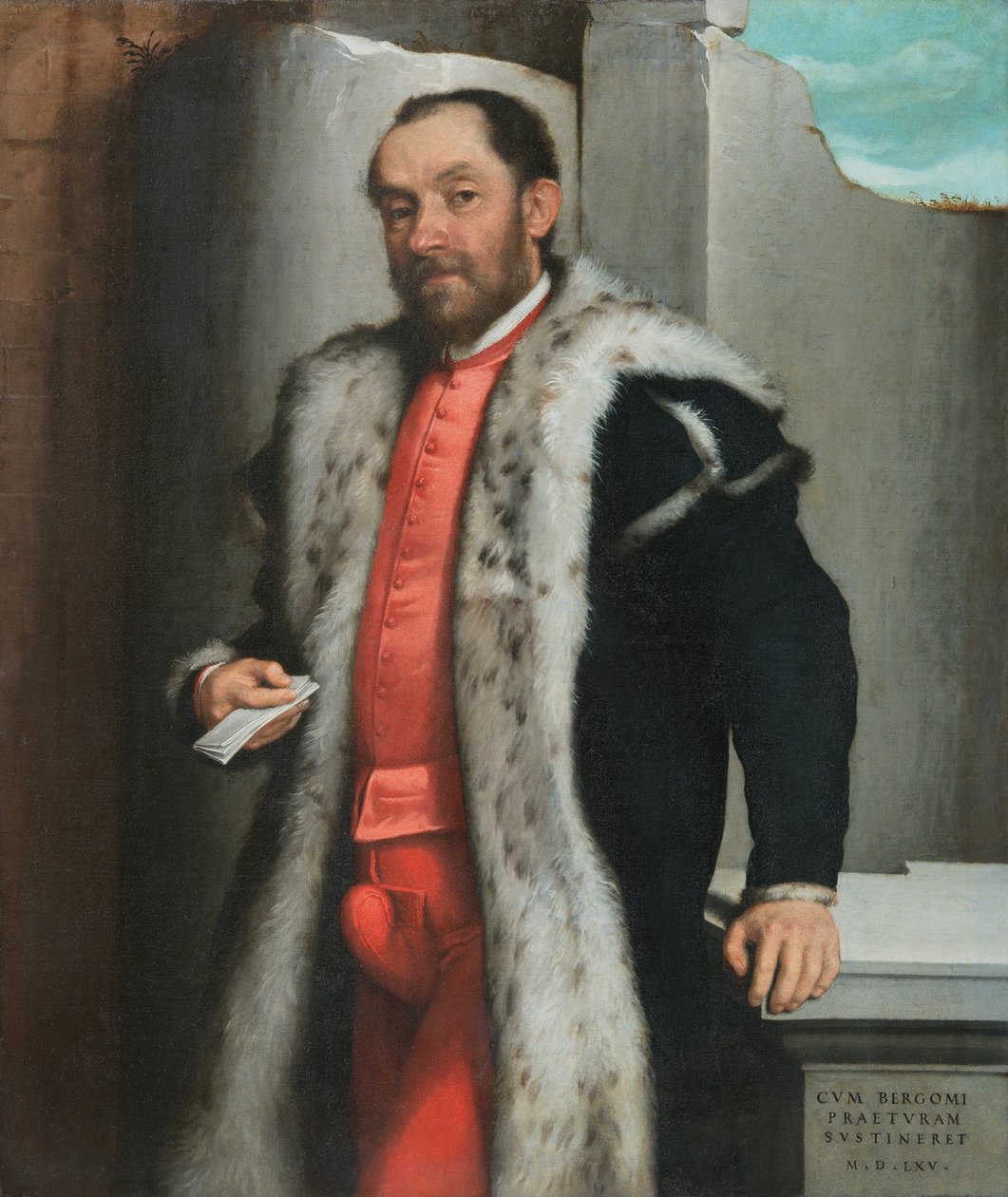 Antonio Navagero portréja alkotó: Giovanni Battista Moroni