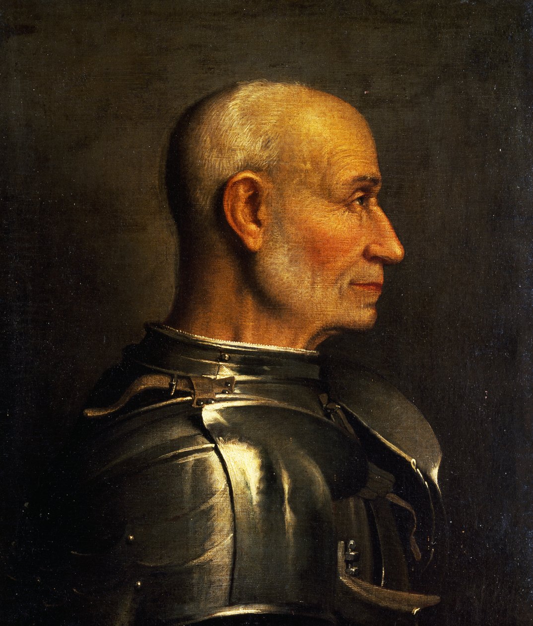 Bartolomeo Colleoni portréja alkotó: Giovanni Battista Moroni
