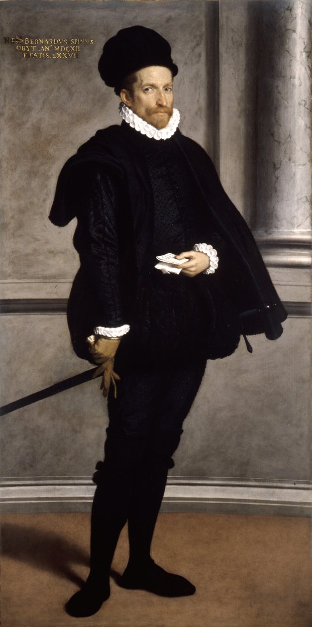 Bernardo Spini portréja, kb. 1573-1575. alkotó: Giovanni Battista Moroni