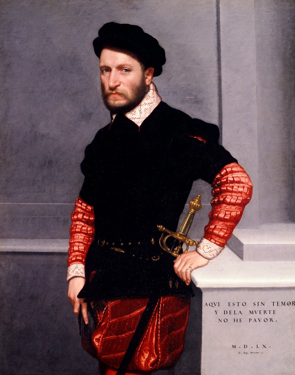Don Gabriel de la Cueva y Giron, Albuquerque hercegének portréja, Giovanni Battista Moroni (kb. 1525-1578), olaj, vászon alkotó: Giovanni Battista Moroni