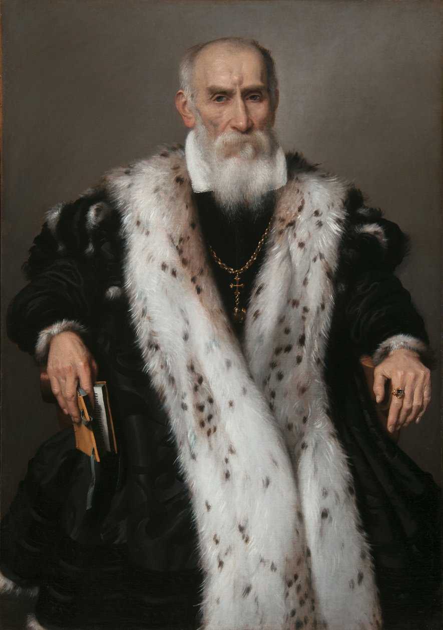Gian Girolamo Albani portréja 1504-1591, 1573. alkotó: Giovanni Battista Moroni