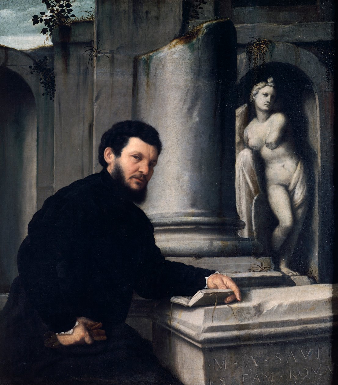 Marco Antonio Savelli portréja alkotó: Giovanni Battista Moroni