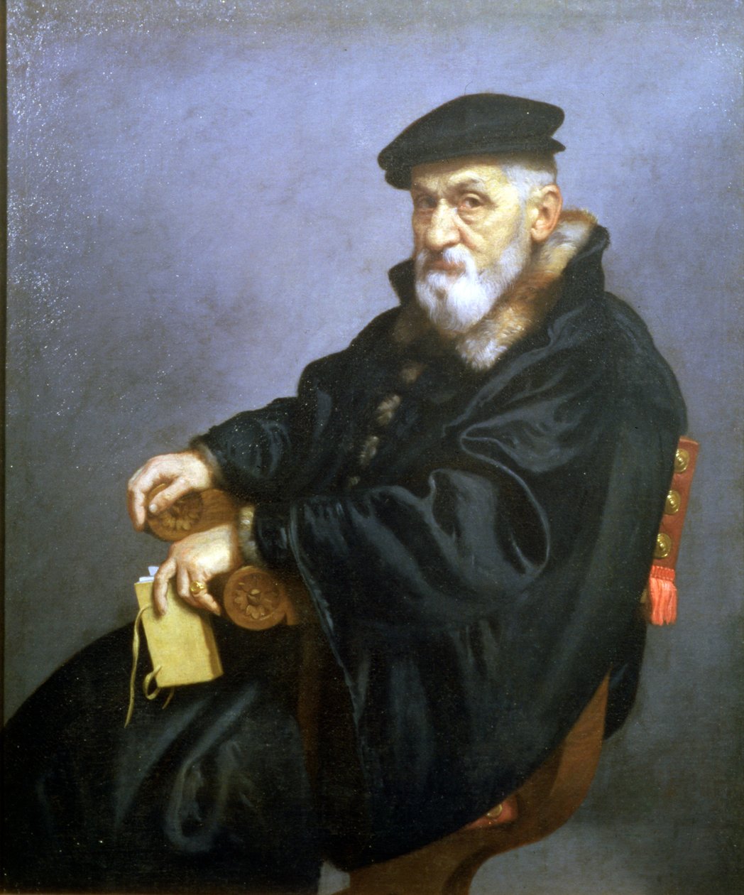 Egy idős férfi portréja (olaj, vászon) alkotó: Giovanni Battista Moroni