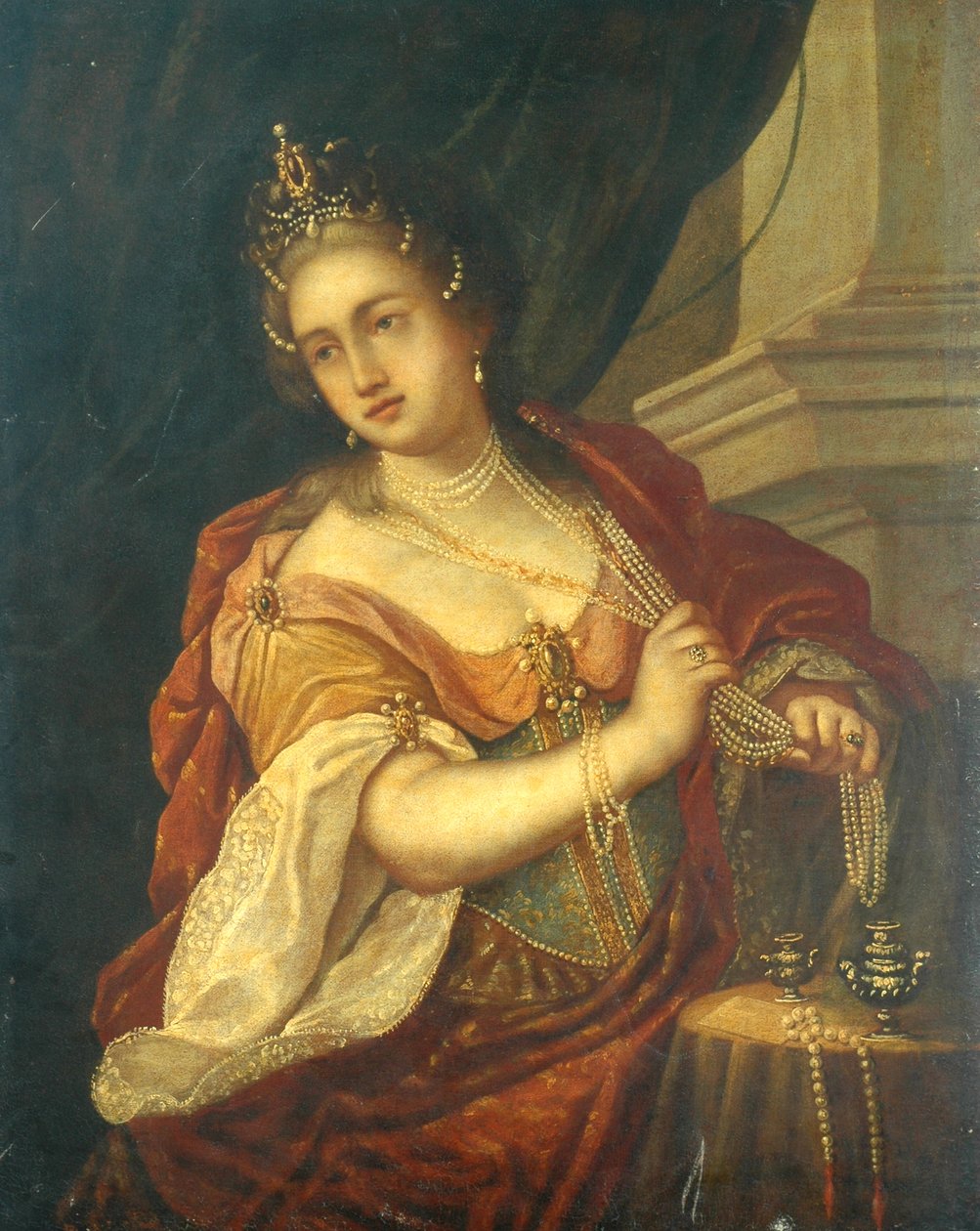 Eszter királynő alkotó: Giovanni Battista Moroni