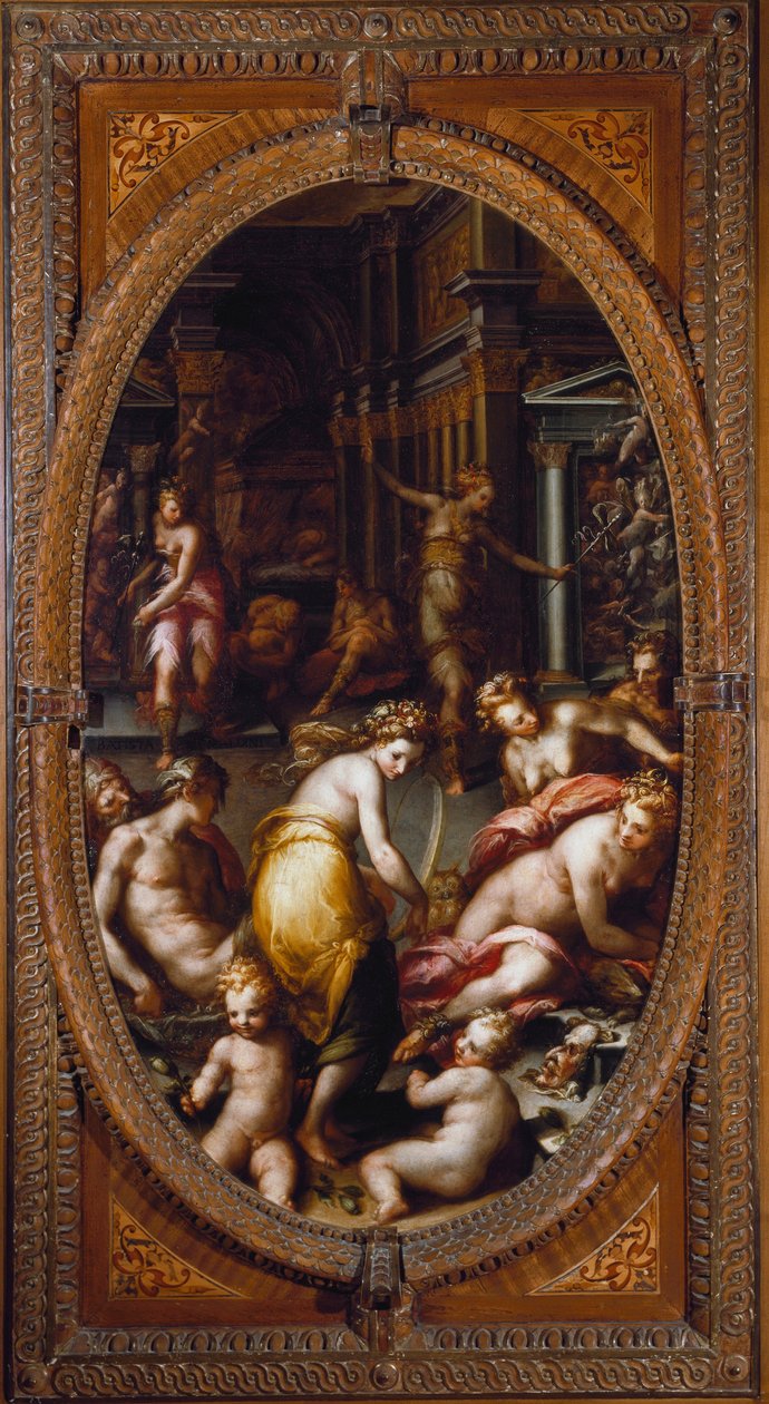 Álmok allegóriája (Festészet alkotó: Giovanni Battista Naldini