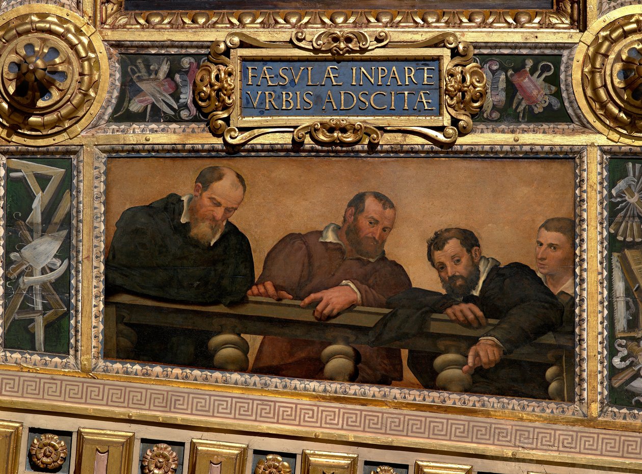 Vasari munkatársainak arcképei alkotó: Giovanni Battista Naldini