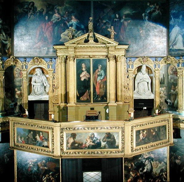 Az orgona látképe, 1615 alkotó: Giovanni Battista Novello