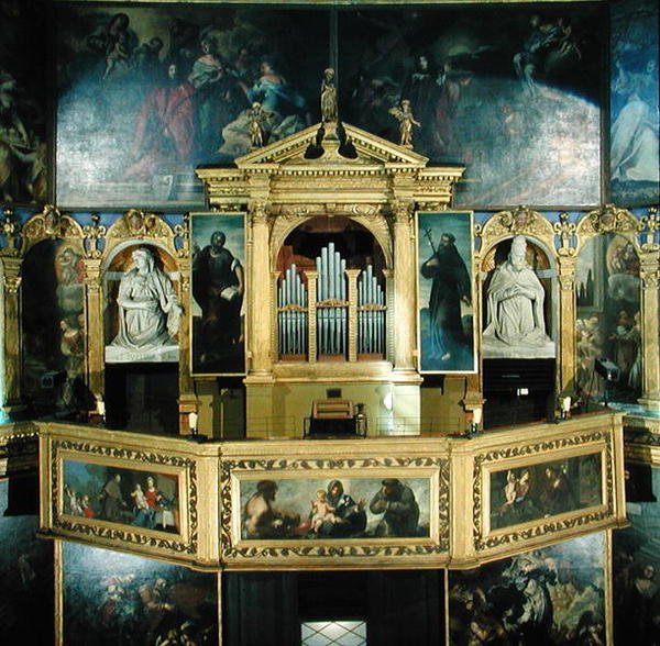 Az orgona látképe, 1615 alkotó: Giovanni Battista Novello
