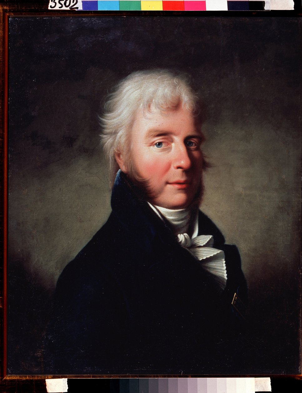 Szergej F. Golicin herceg portréja (1749-1810) (Sergej F. Golincin herceg portréja). Giovanni Battista Damon Ortolani festménye (1750-1810 után), olaj, vászon 1810 előtt. Olasz művészet, klasszicizmus 19. század. Állami V. Tropinin Múzeum, Moszkva alkotó: Giovanni Battista Ortolani Damon
