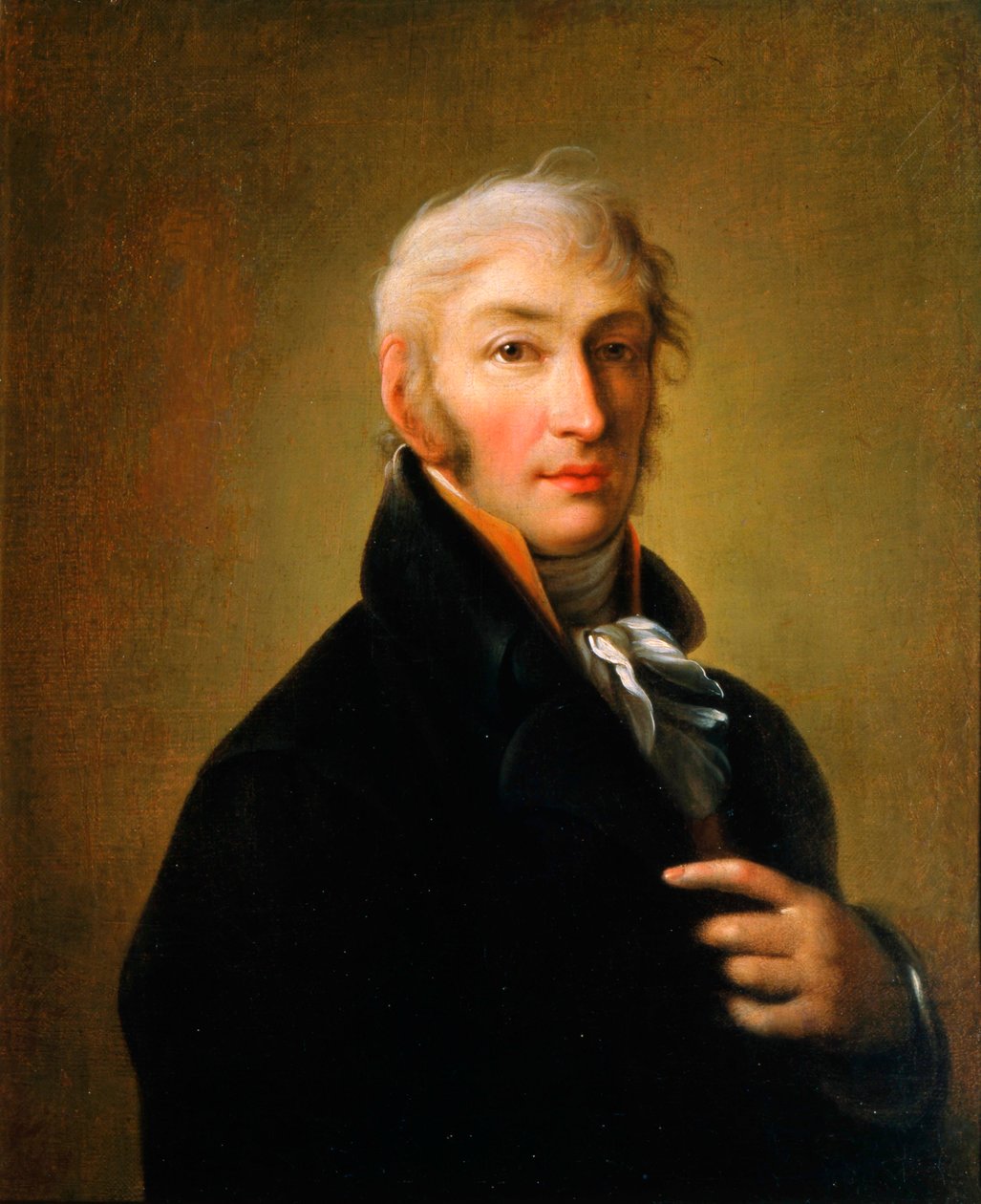 Nikolay M Karamzin szerző és történész portréja, 1805 alkotó: Giovanni Battista Ortolani Damon
