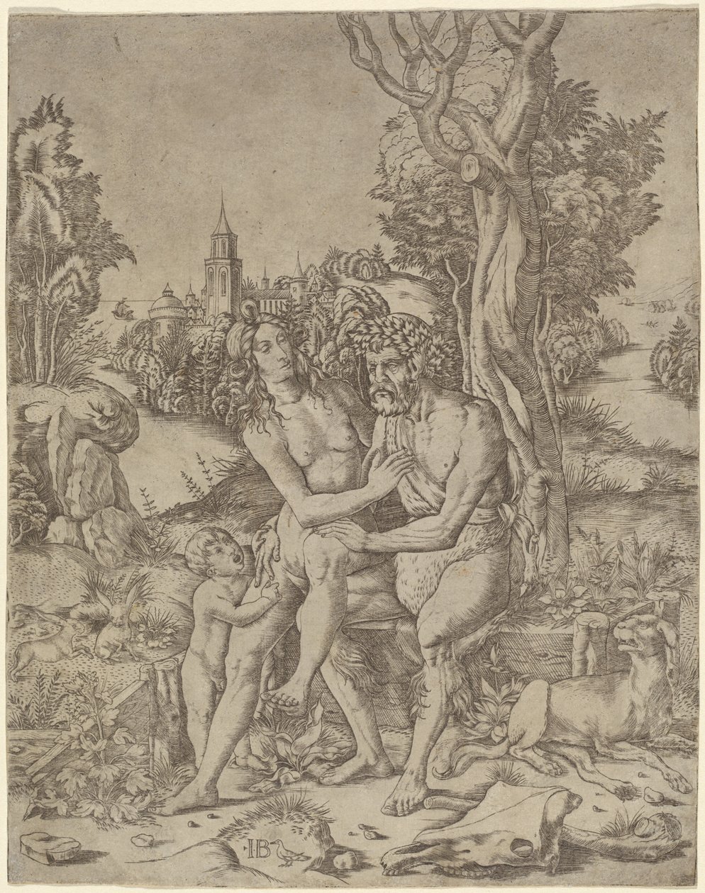 Faun család alkotó: Giovanni Battista Palumba