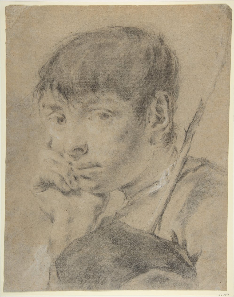 A botot tartó fiú alkotó: Giovanni Battista Piazzetta