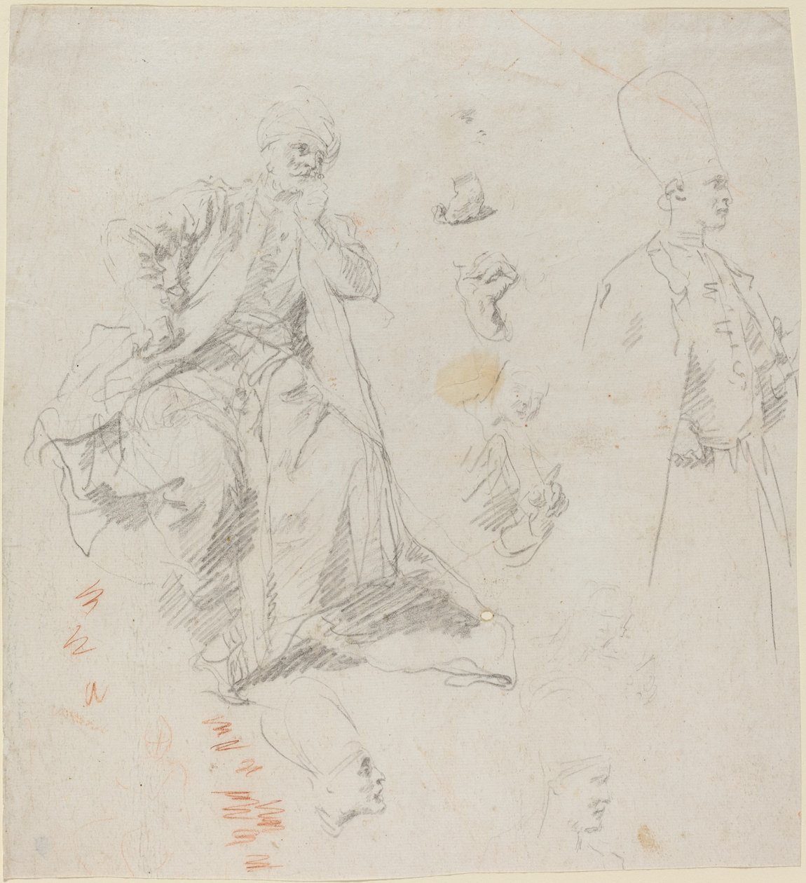 Aladin kalifa és tanácsadói alkotó: Giovanni Battista Piazzetta