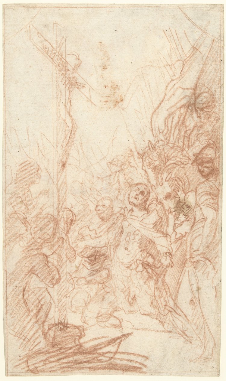 A százados a kereszt alatt alkotó: Giovanni Battista Piazzetta