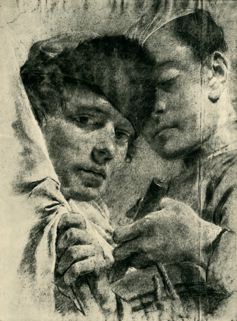 Dobos és zászlóvivő, 18. század eleje-közepe, 1943. alkotó: Giovanni Battista Piazzetta