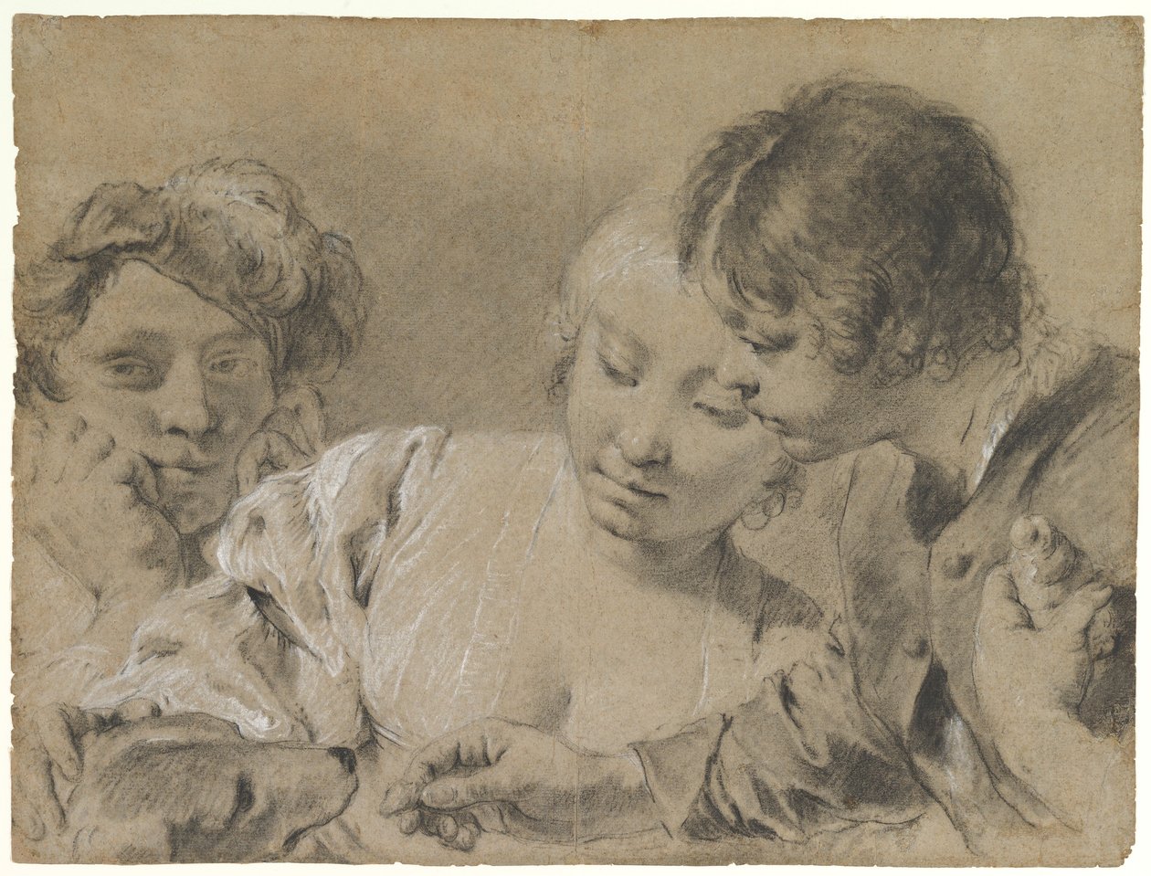 A kutya etetése alkotó: Giovanni Battista Piazzetta