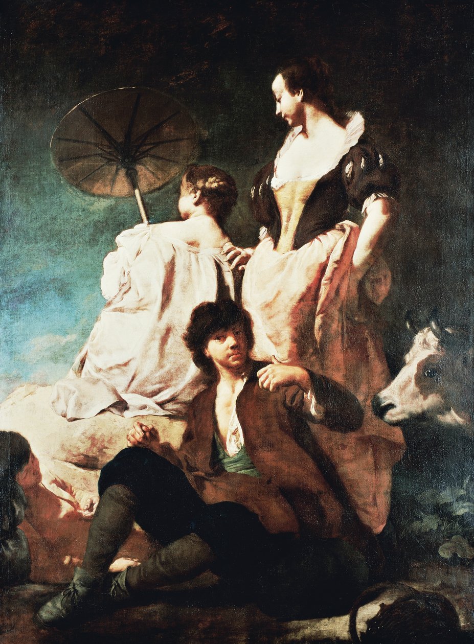 Idill a parton alkotó: Giovanni Battista Piazzetta