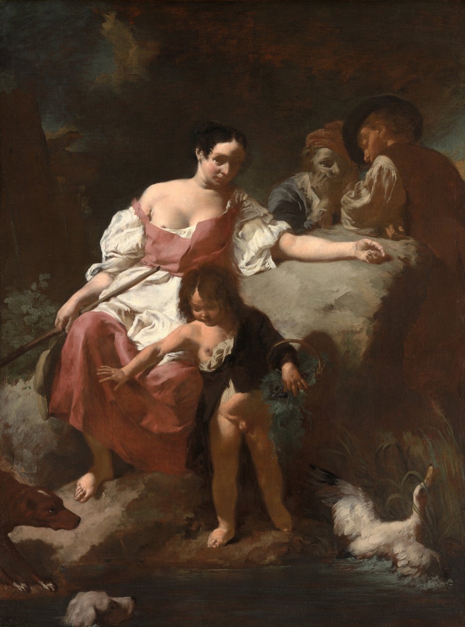Pásztori jelenet alkotó: Giovanni Battista Piazzetta