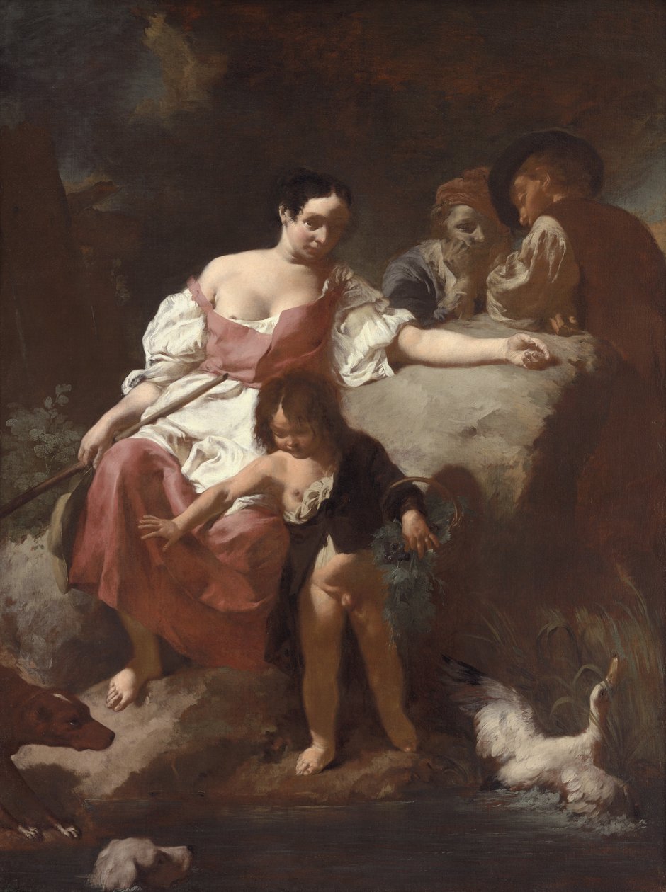 Pásztori jelenet, 1740 alkotó: Giovanni Battista Piazzetta