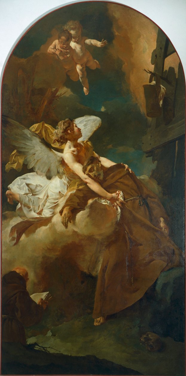 Giovanni Battista Piazzetta (1682-1754) Szent Ferenc extázisa. alkotó: Giovanni Battista Piazzetta